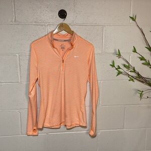 Nike Running Dry Fit Women’s Long Sleeve Shirt | Reflective Dots | Thumb Holes